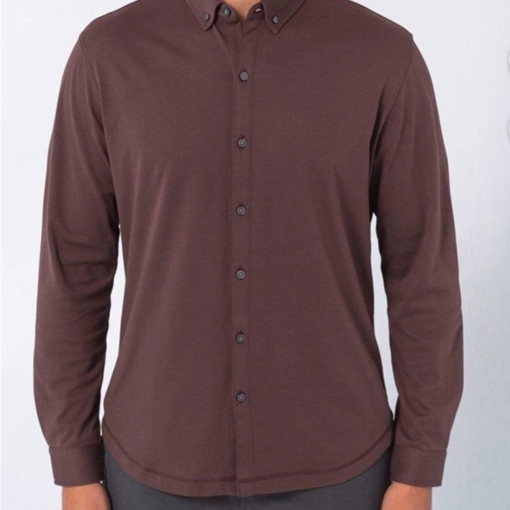 Link Soul Men's Sustainably-Minded Knit Long Sleeve Shirt Med M